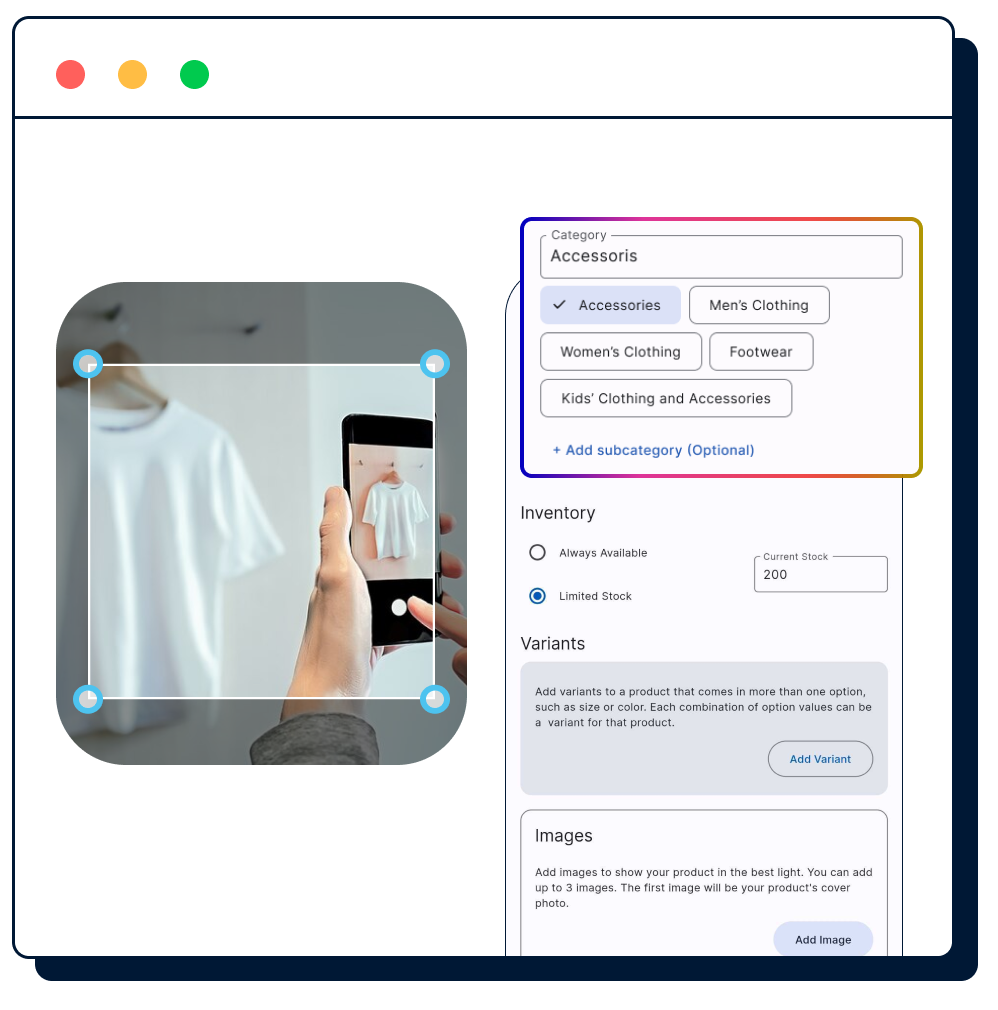 Personalized Seller Websites